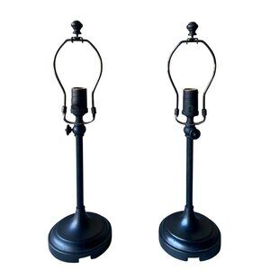 Vintage Pottery Barn Adjustable Table Lamps - Set of 2